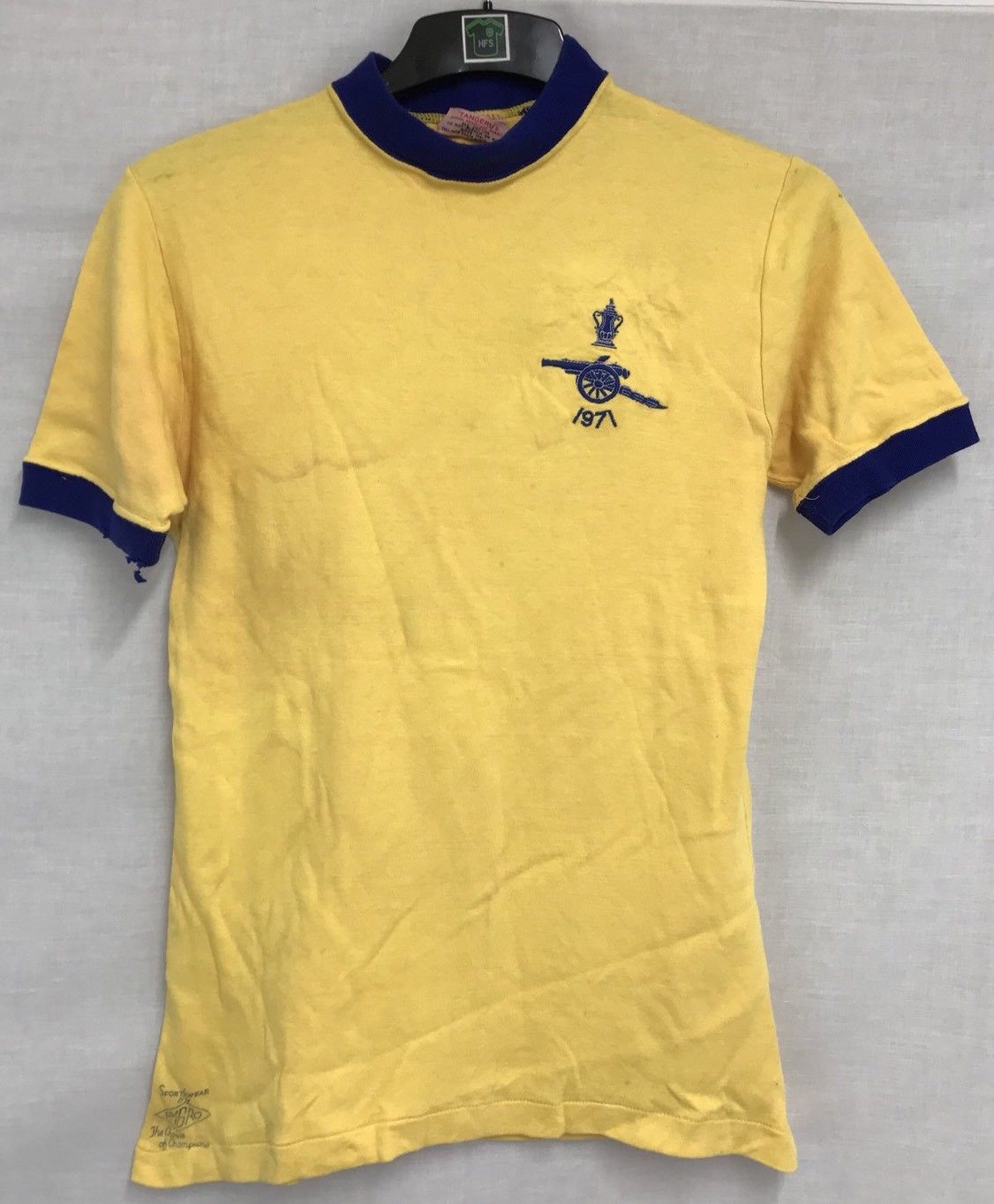 Arsenal FA Cup Final 1971 Player Spec Football Shirt 1969/76 Adults ...