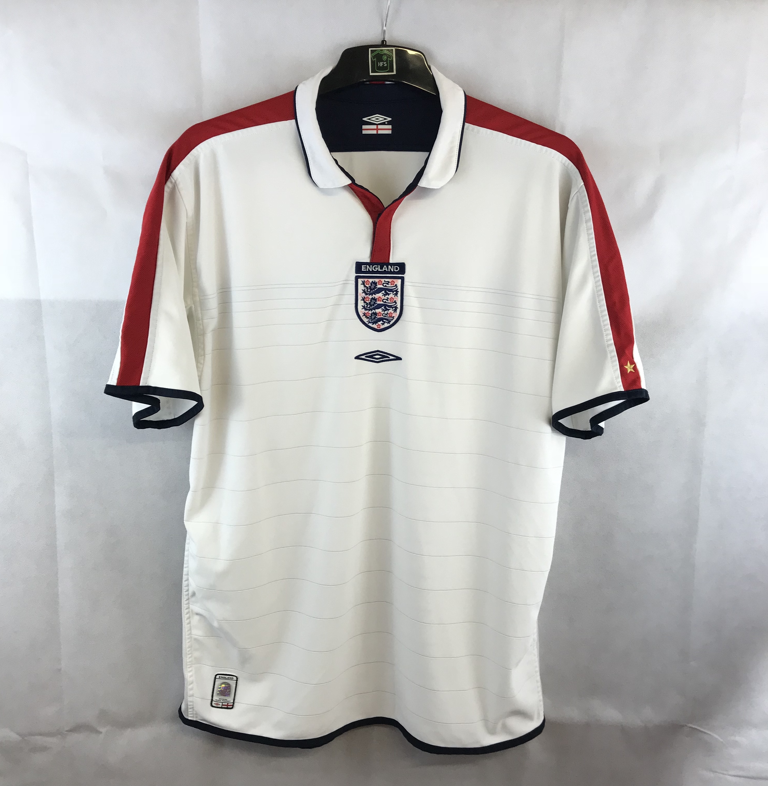 England Home Shirt 2003/05 (XL) Umbro 