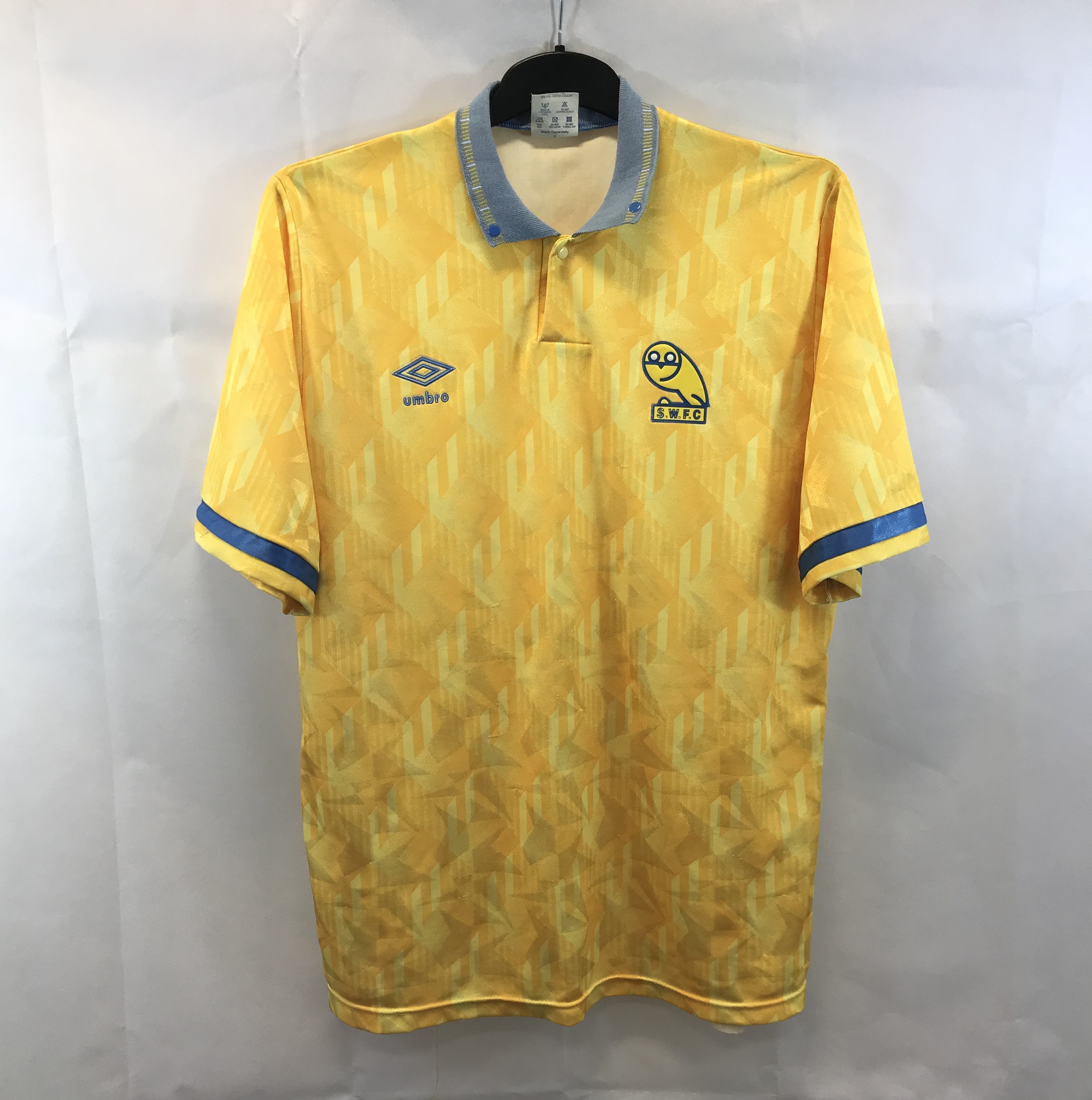 Sheffield Wednesday Away Football Shirt 1990/92 Adults XL Umbro B613 ...