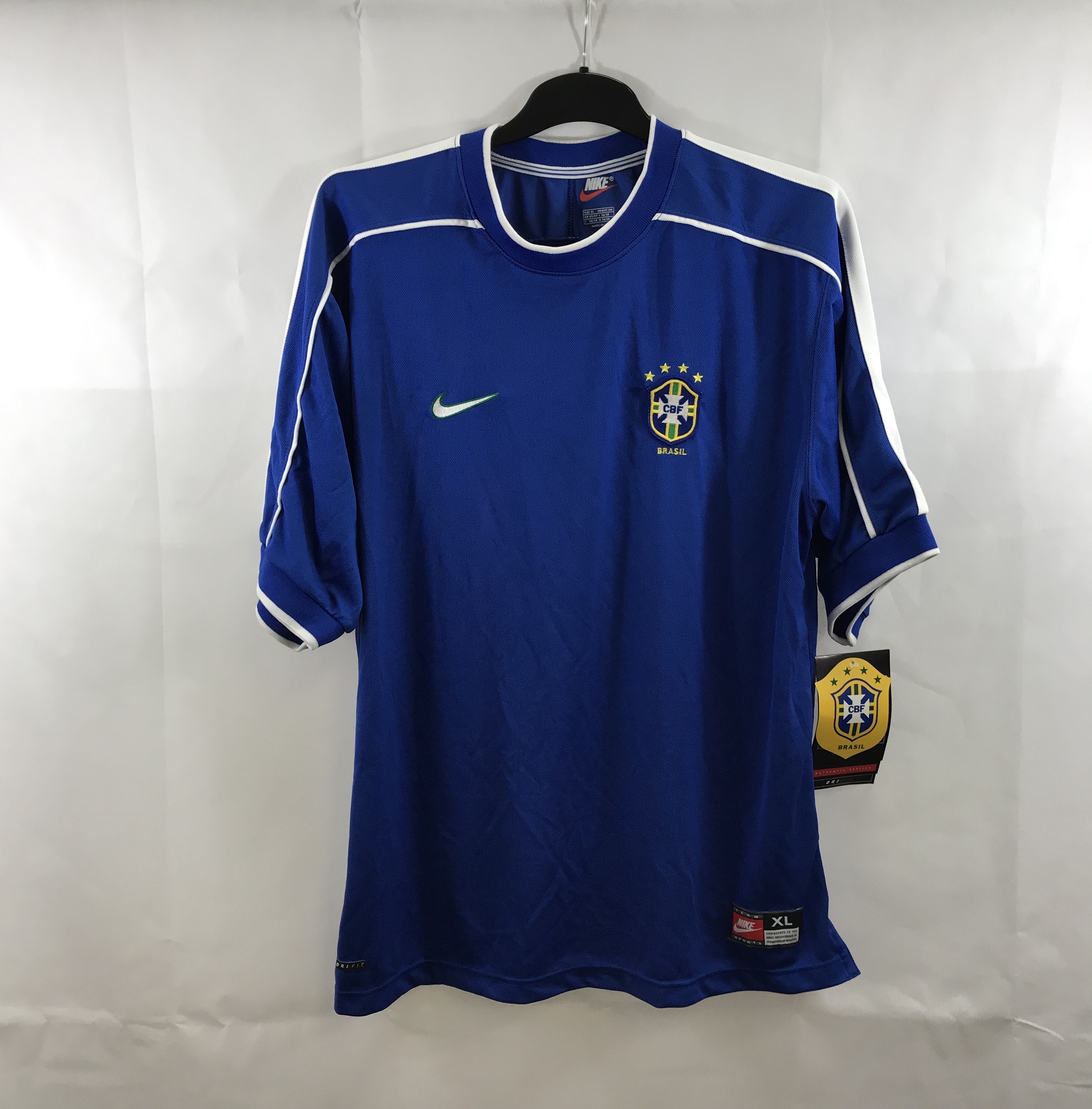 Nike Brazil Very Rare Football Shirt World Champions Soccer Jersey