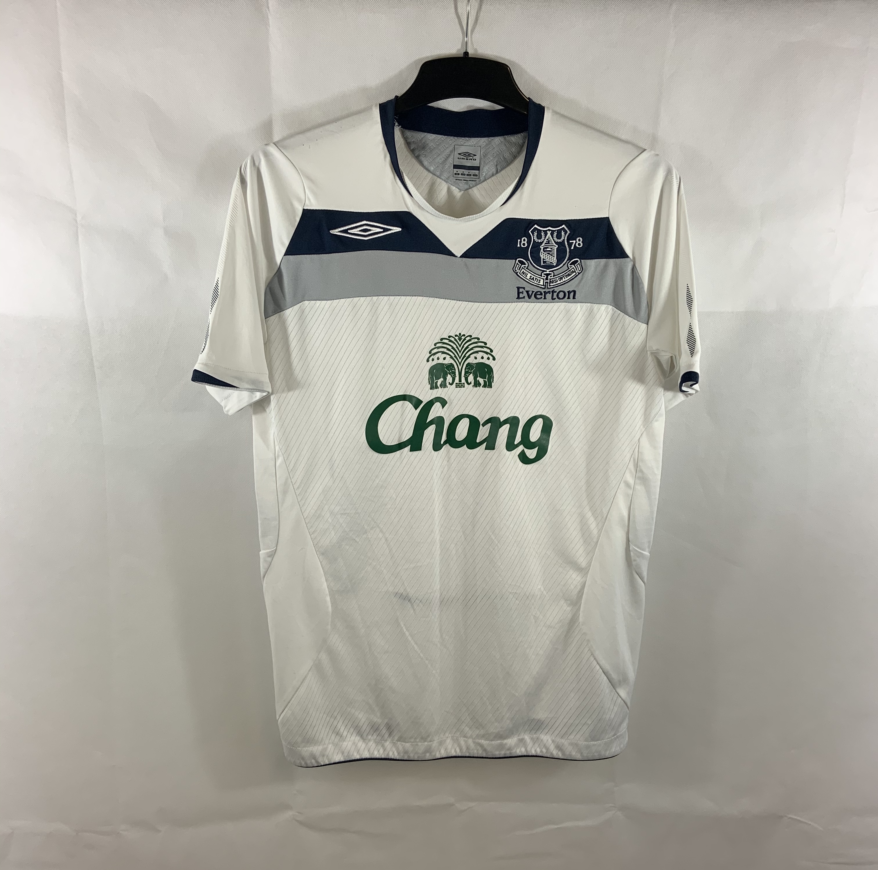 Everton Away Football Shirt 2008/09 Adults Medium Umbro C370 – Historic ...
