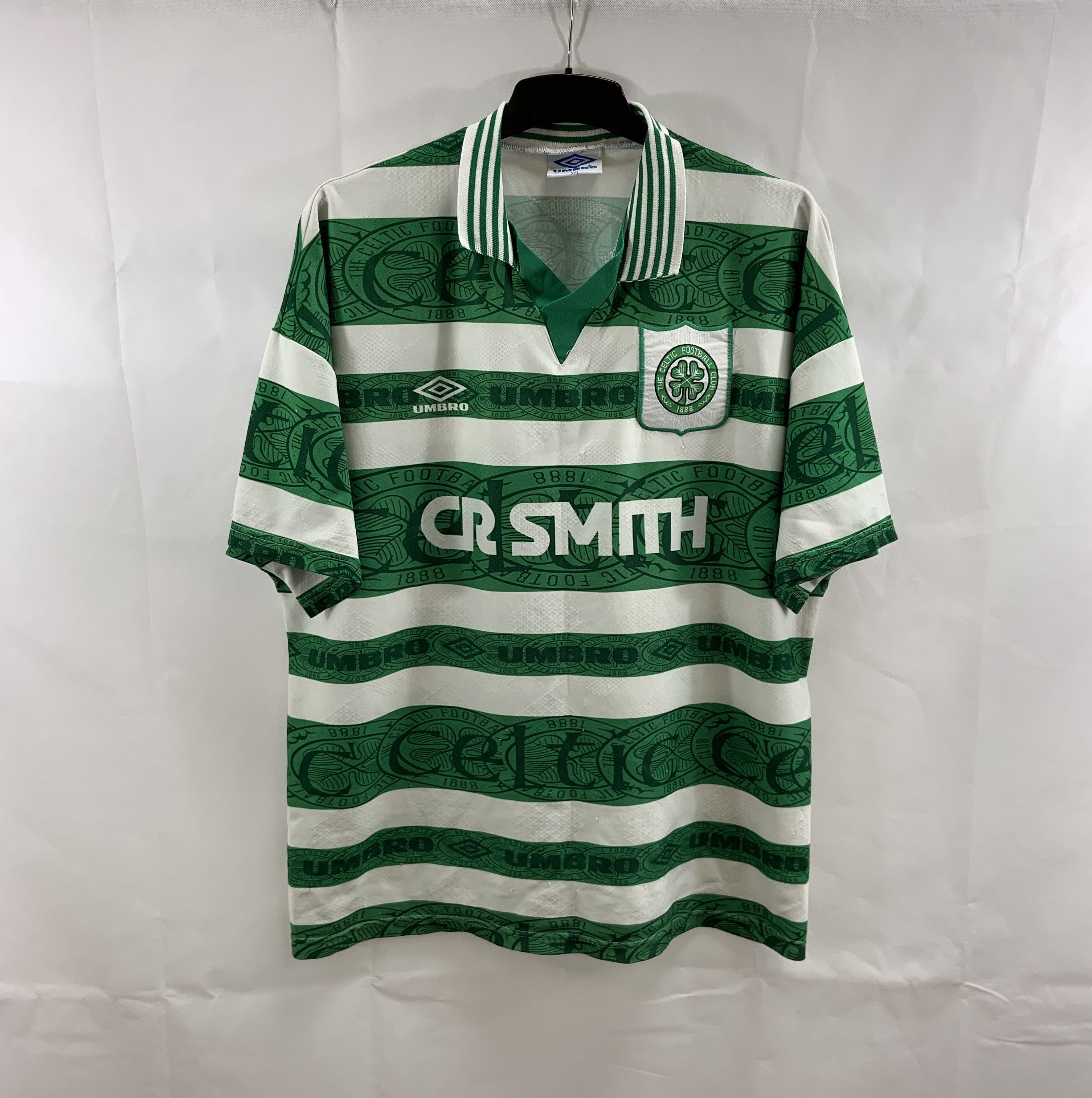 Celtic Home Football Shirt 1995/97 Adults XXL Umbro C544 – Historic ...
