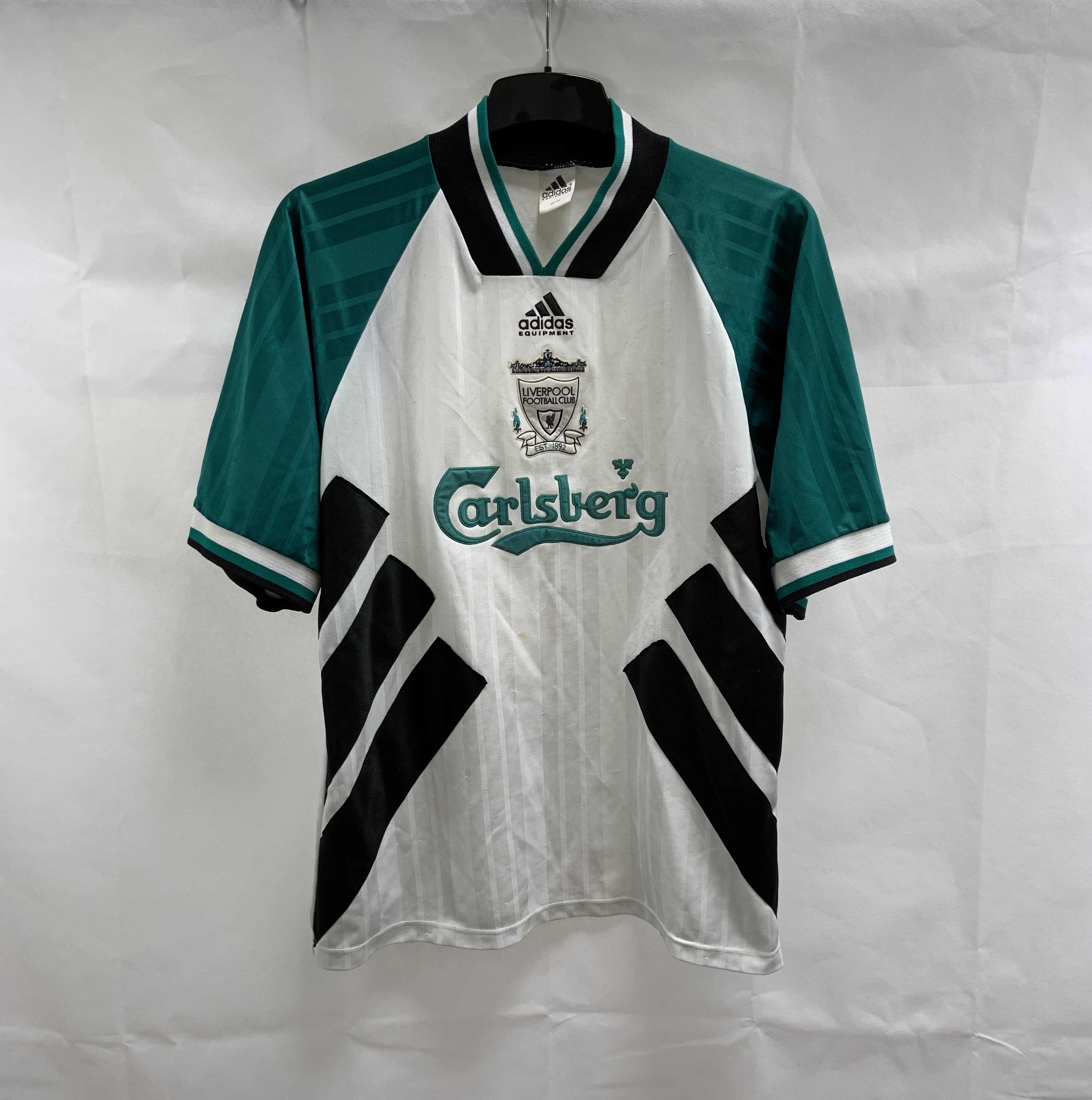Liverpool Away Football Shirt 1993/95 Adults Large Adidas A42 ...