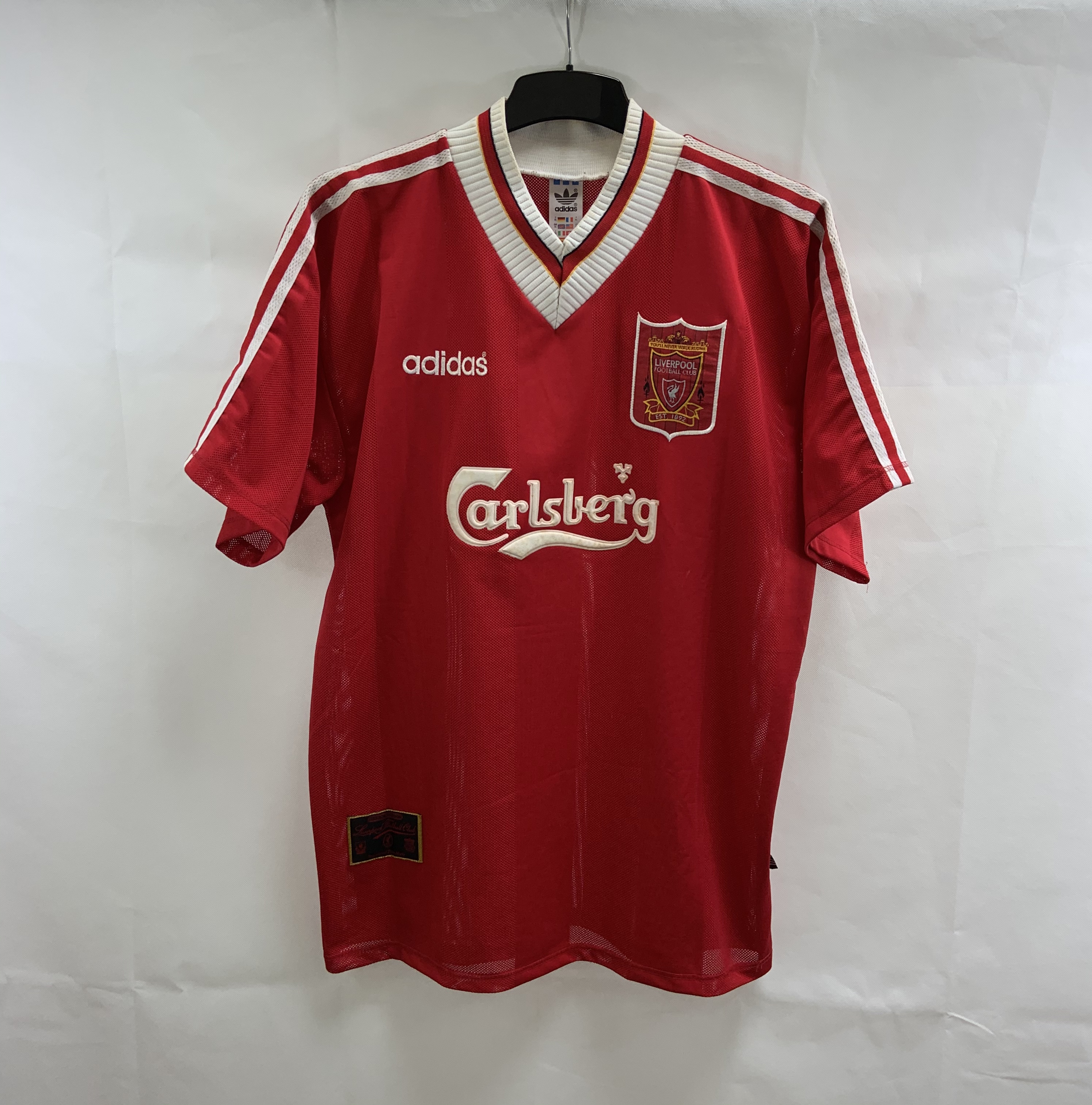 Liverpool 1993-1994-1995 Home Shirt - Medium Adult - FOLWER 23