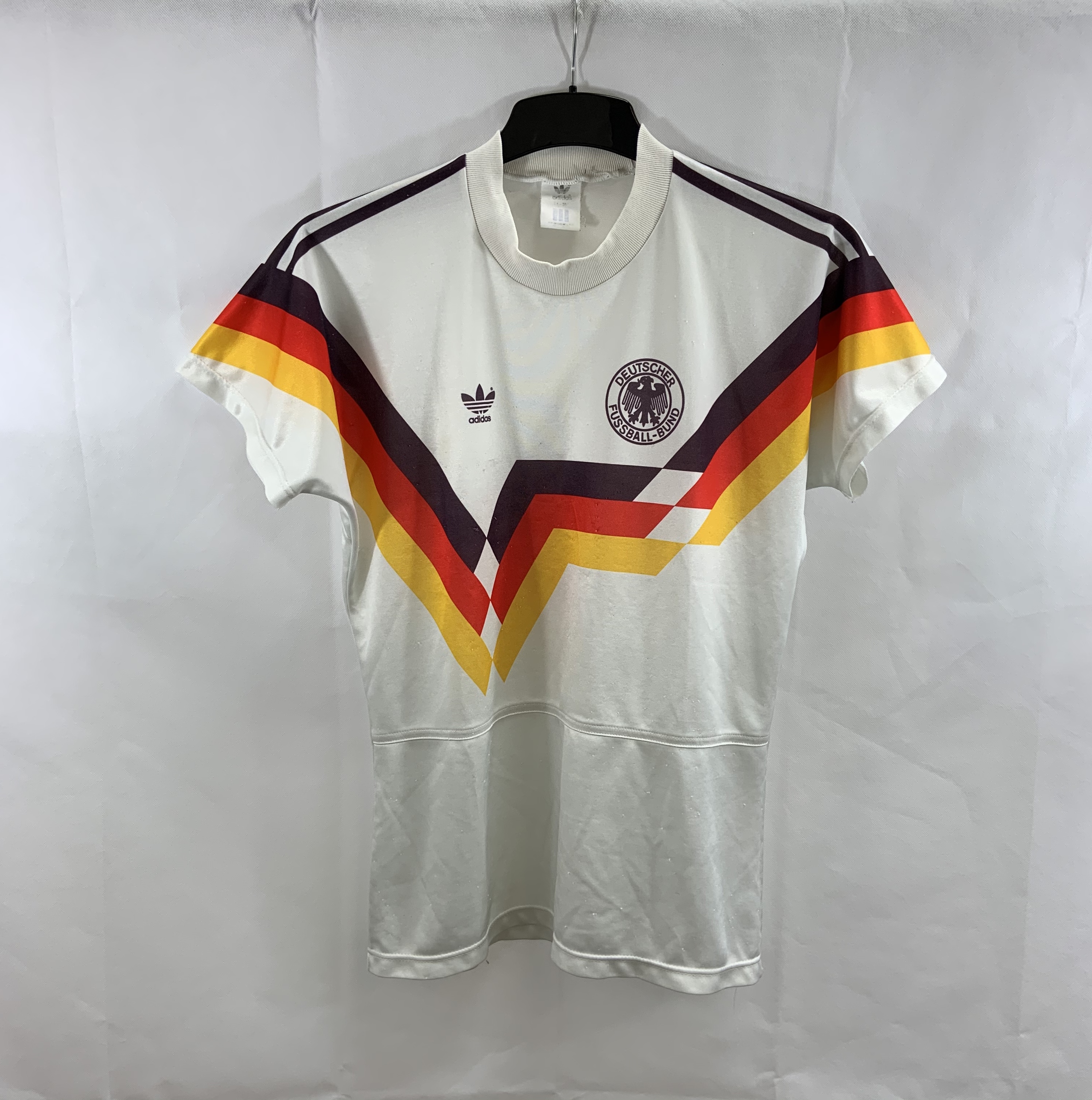 Germany Home Football Shirt 1988/90 Adults Small Adidas A332 – Historic ...