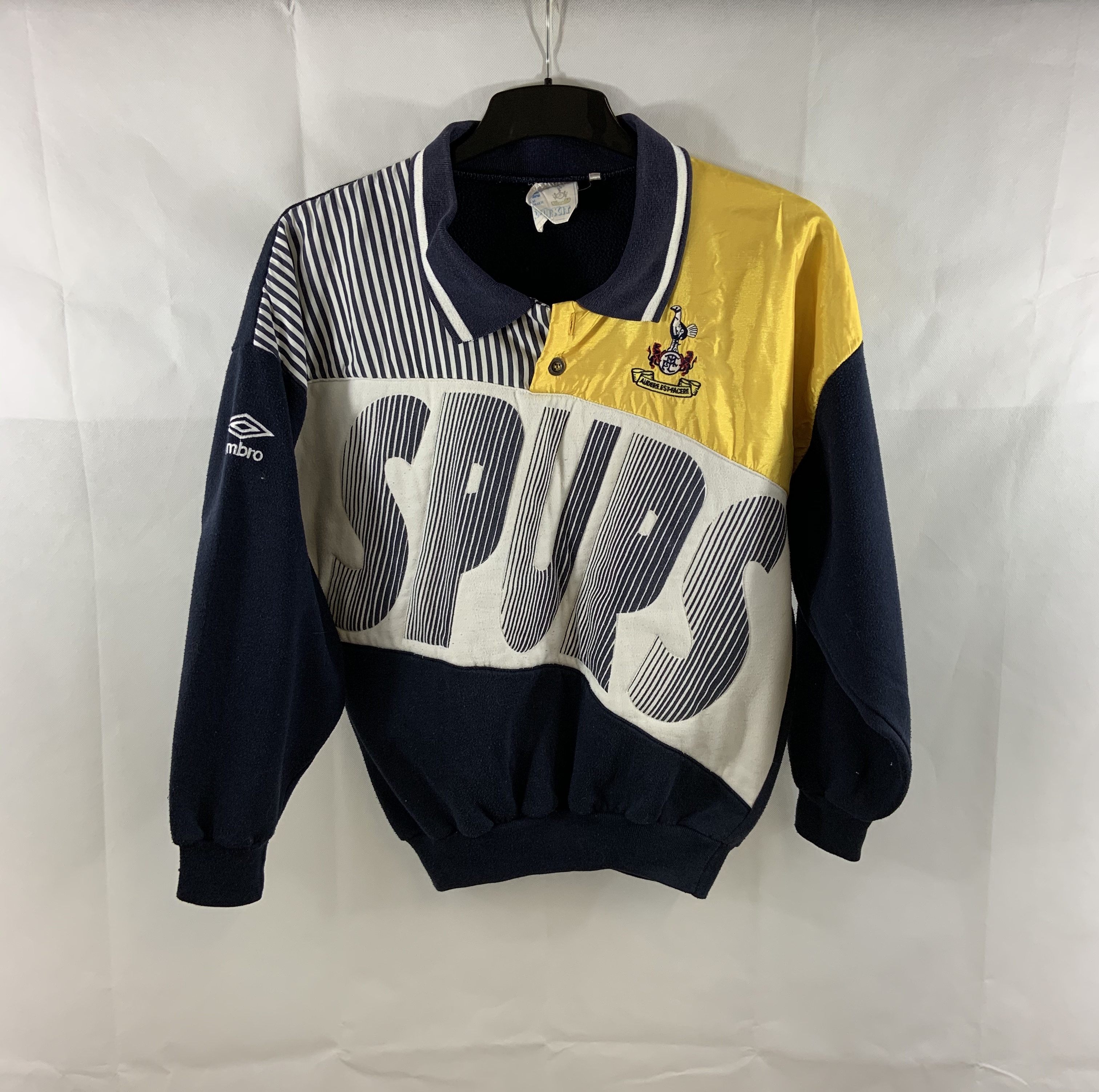 Tottenham Hotspur Football Sweatshirt 1991/92 Adults Small Umbro A188 ...