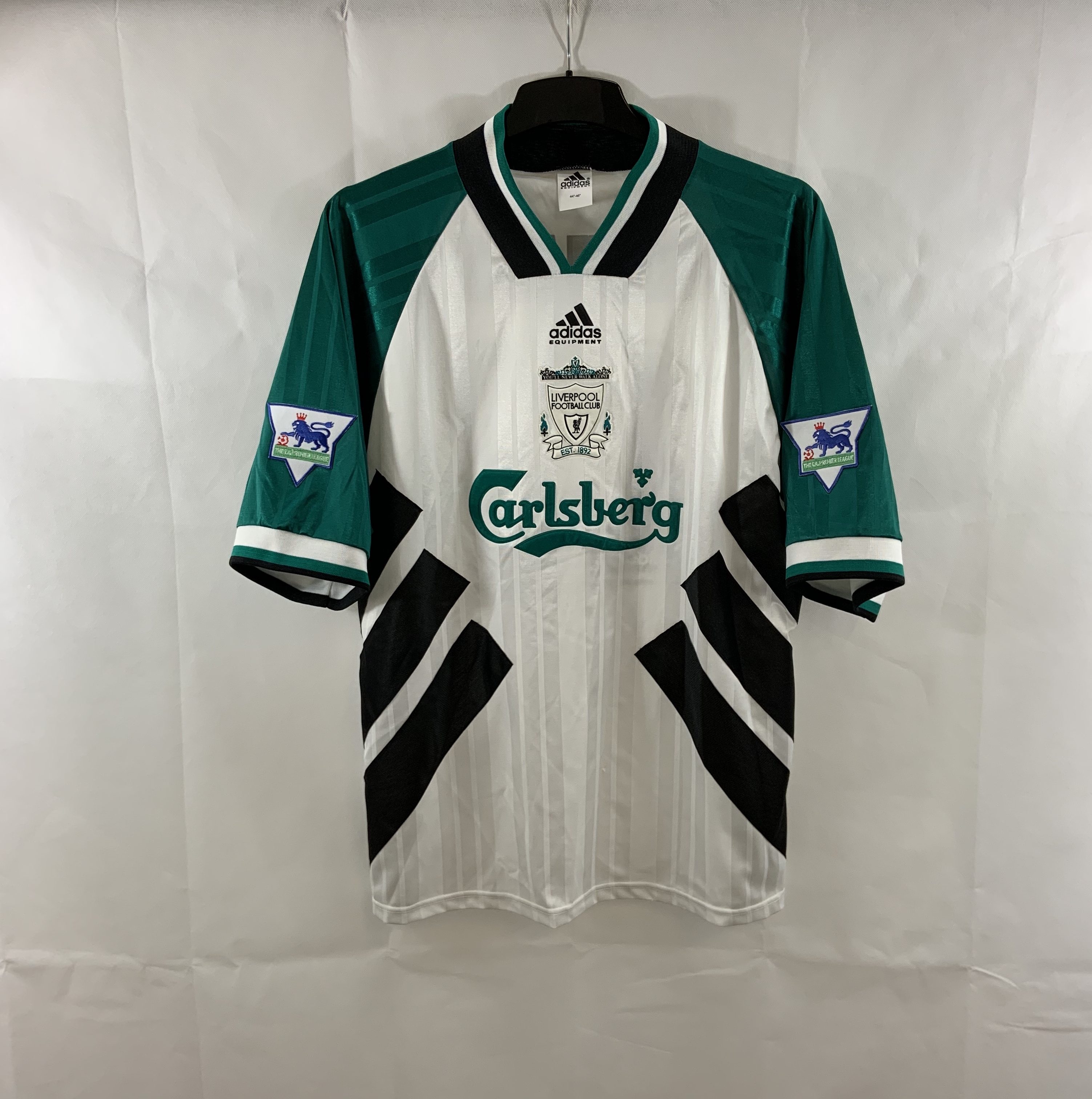 Liverpool McManaman 17 Away Football Shirt 1993/95 Adults XL Adidas ...