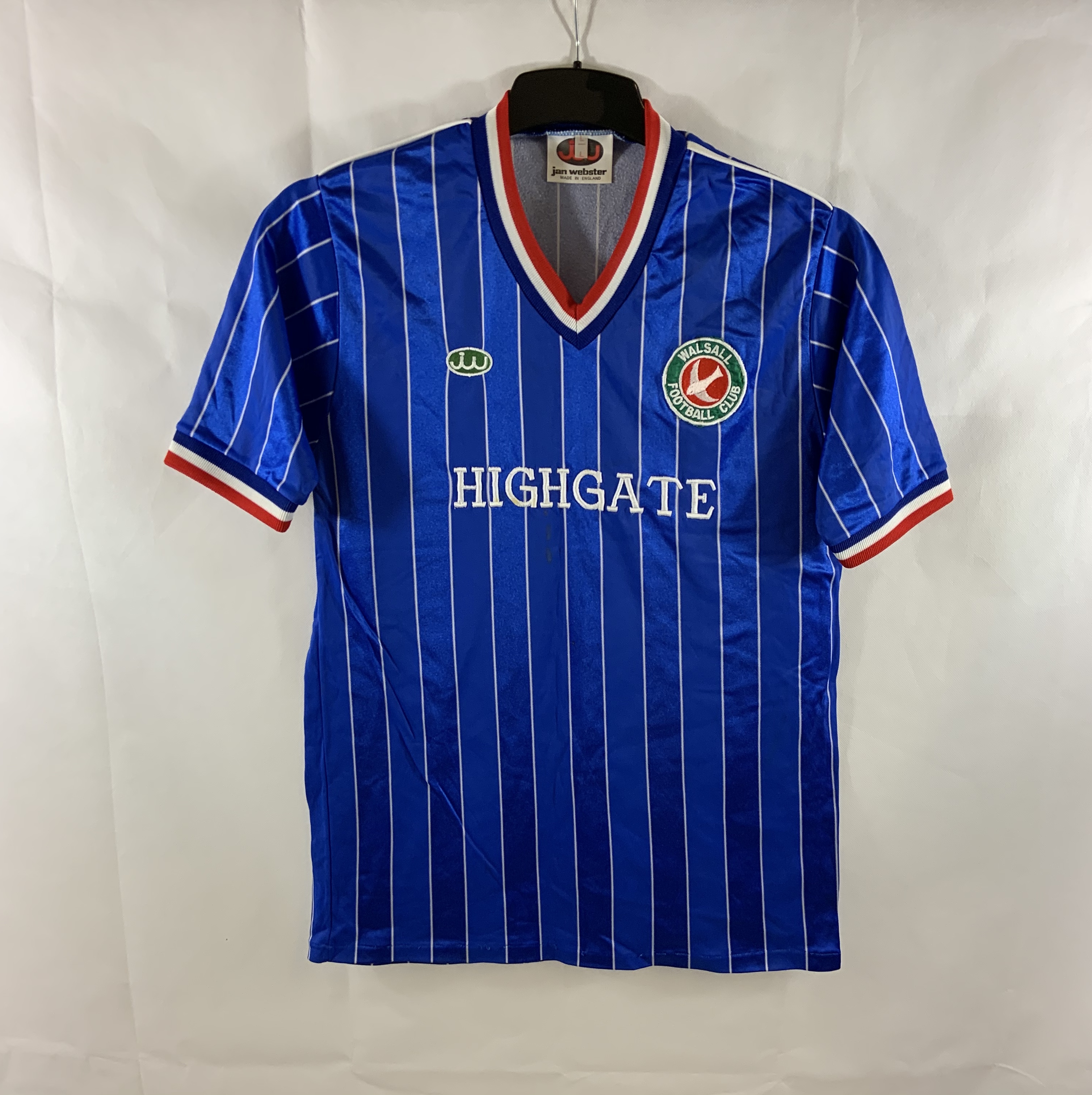 Walsall Away Football Shirt 1984/85 Adults Large Jan Webster C101 ...