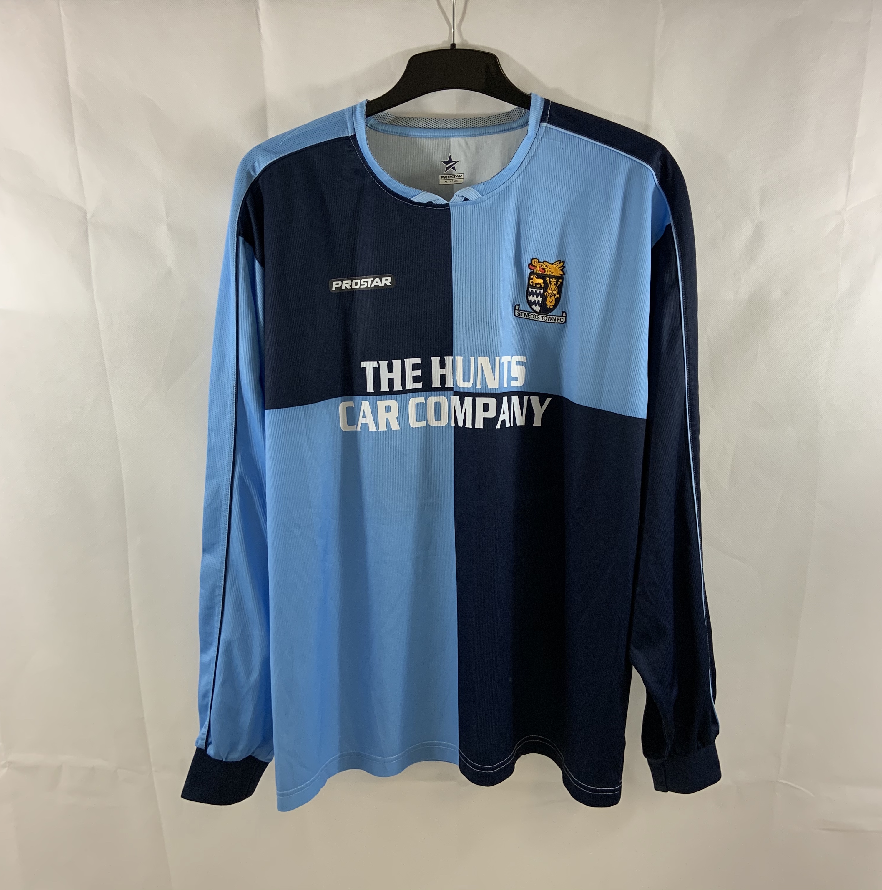 St Neots Town Matchworn L S Homefootball Shirt 08 09 Xl Pro Star C43 Historic Football Shirts