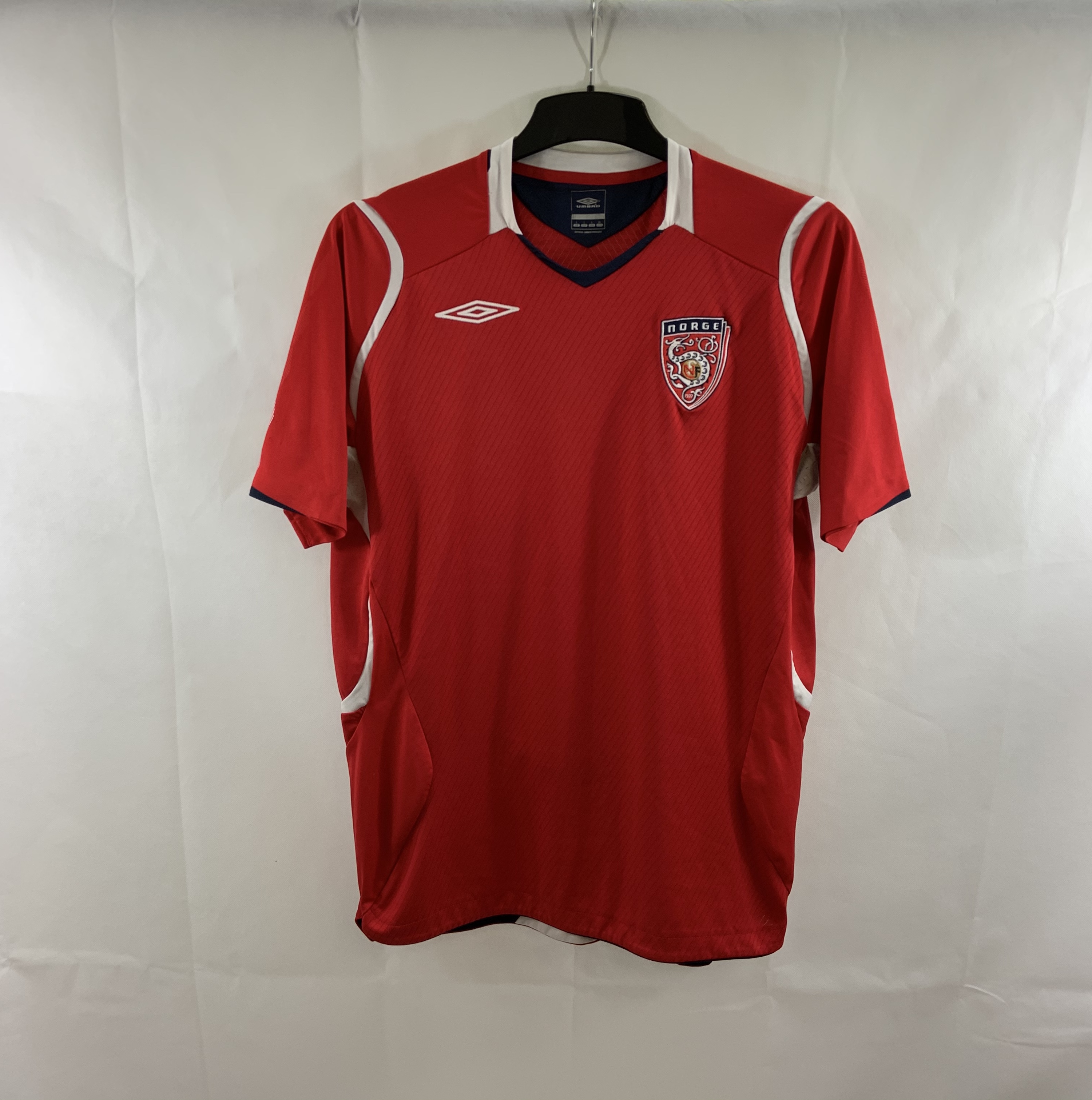 Norway Home Football Shirt 2008 Adults Large Umbro C322 – Historic ...