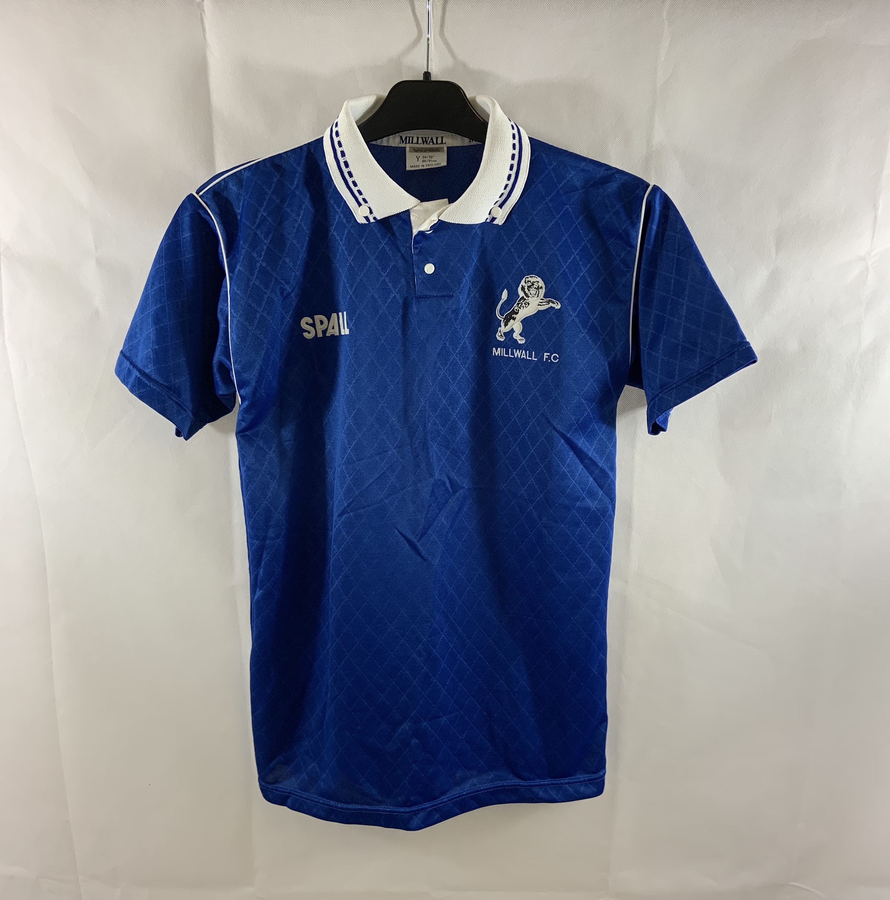 Millwall Home Football Shirt 1990/92 Adults Small Spall C622 – Historic ...