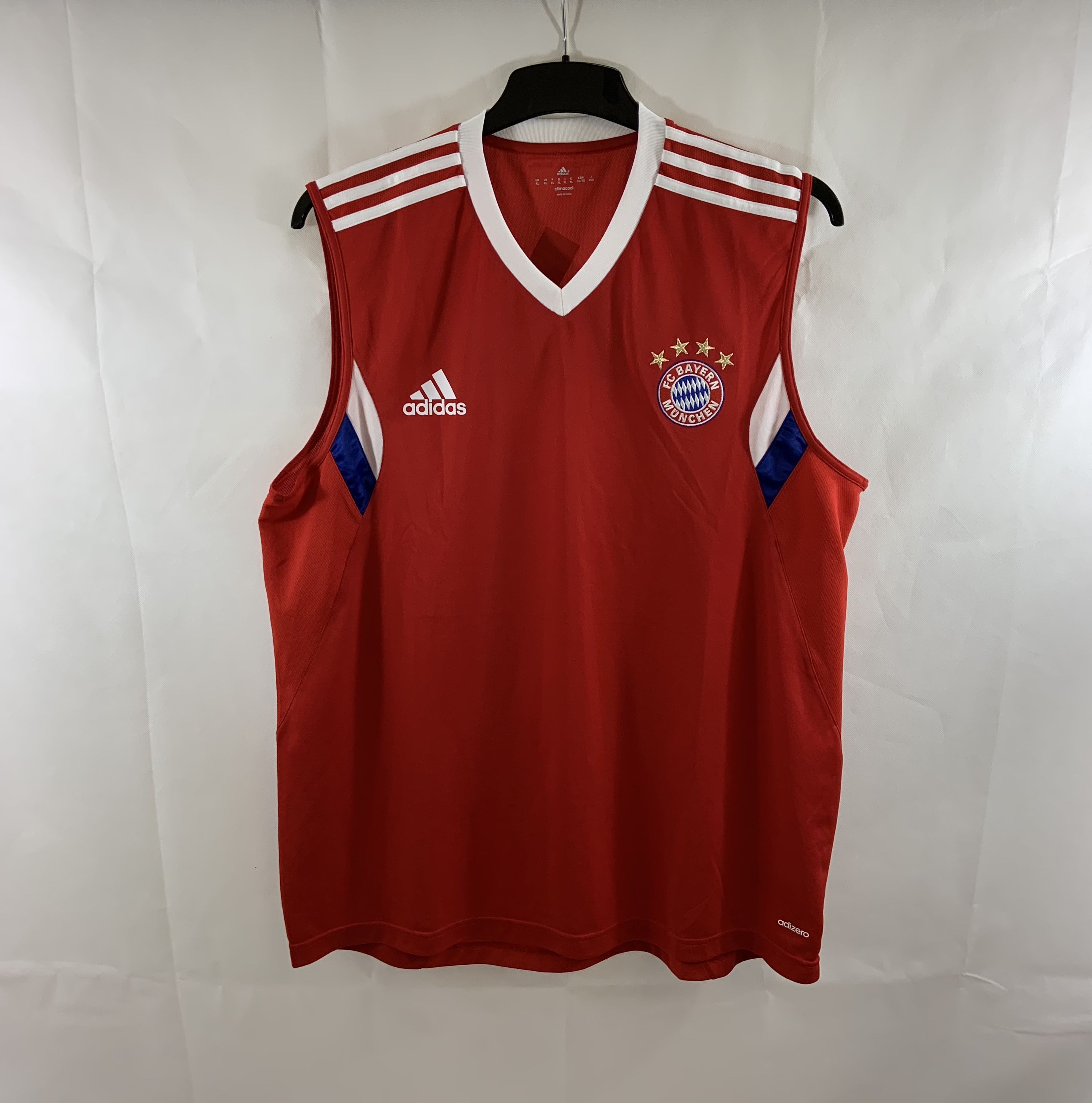 Bayern Munich Player Issue Training Football Vest 2014/15 Adults XL ...