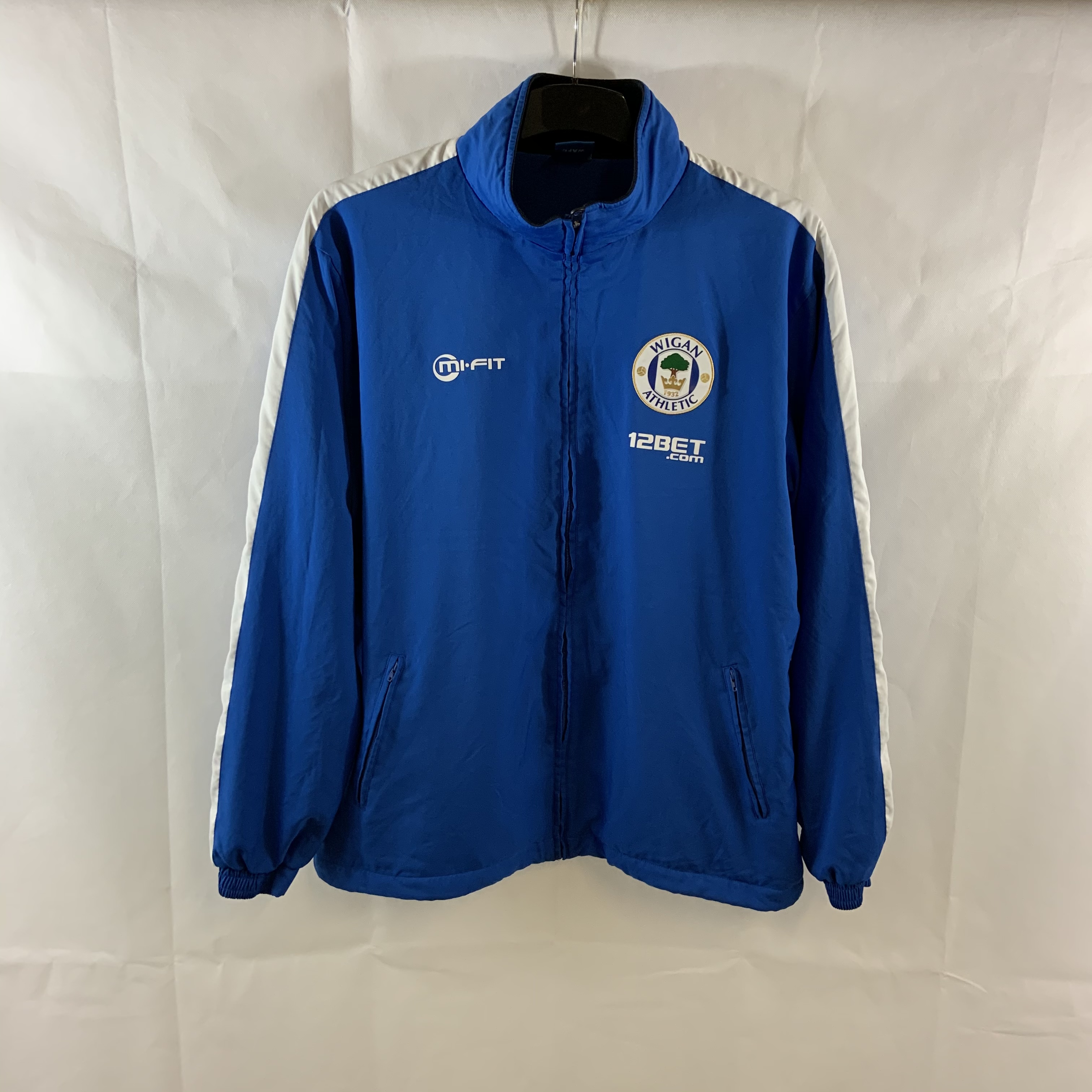 Wigan Athletic Track Football Jacket 2011/12 Adults Large Mi.Fit E111 ...