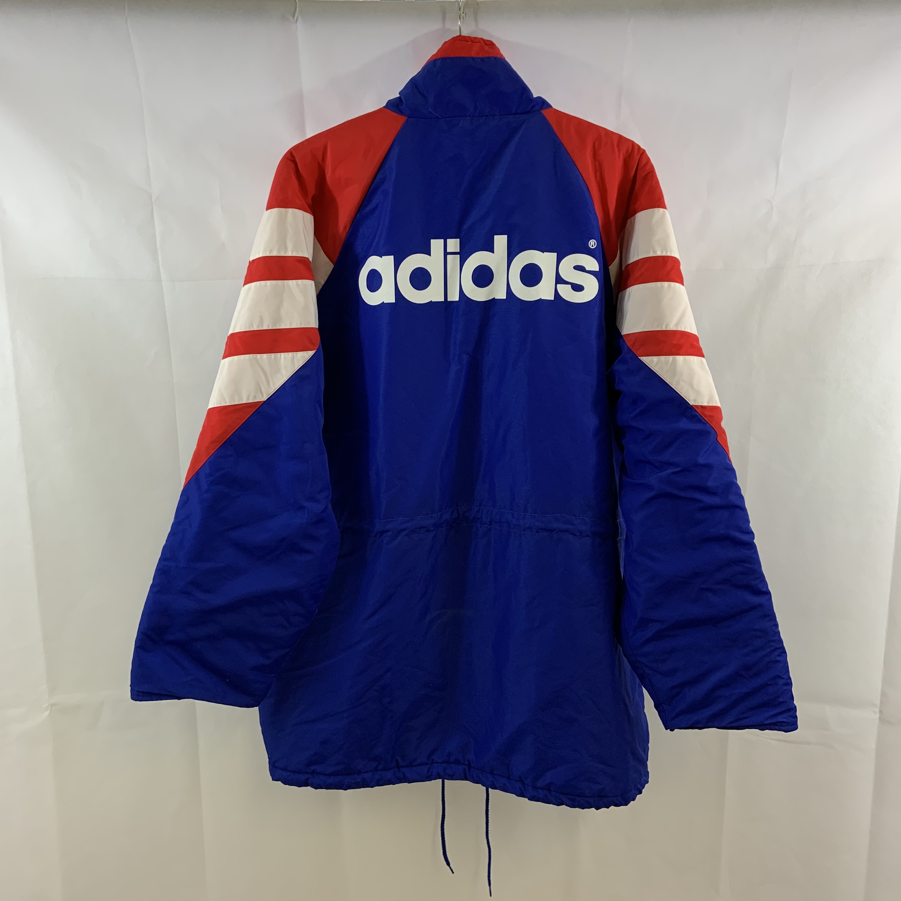 Rangers Padded Football Bench Coat 1992/94 Adults XL Adidas F72 ...