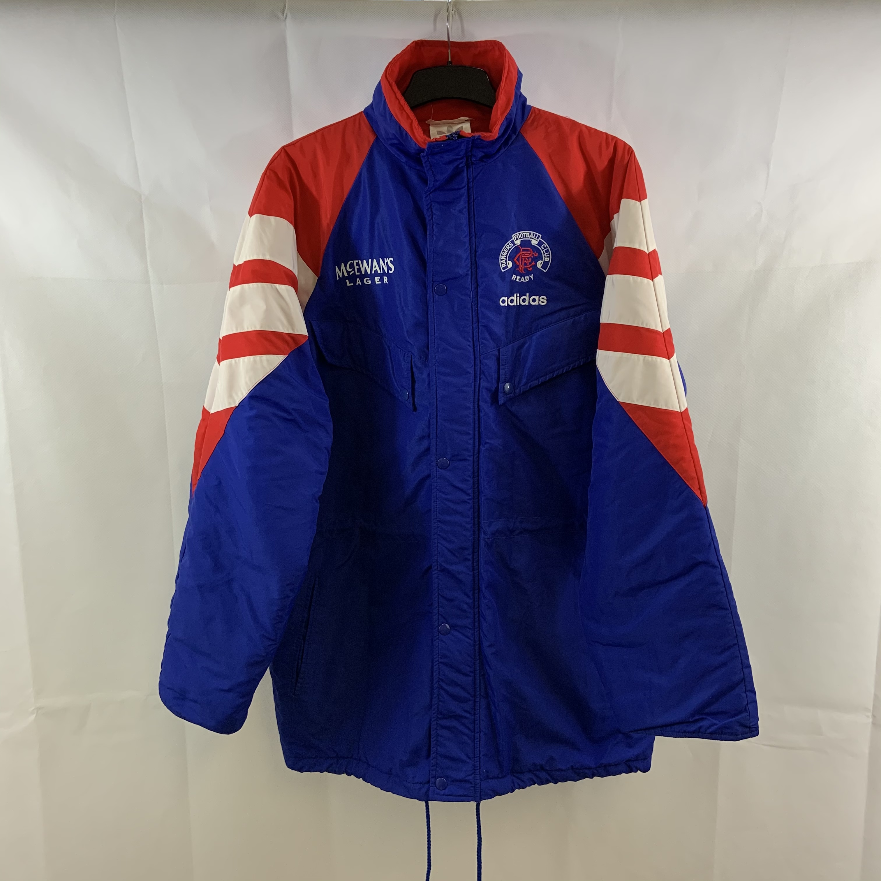 Rangers 1992-94 Adidas Jacket (L) (Excellent) — Soccer Clasico