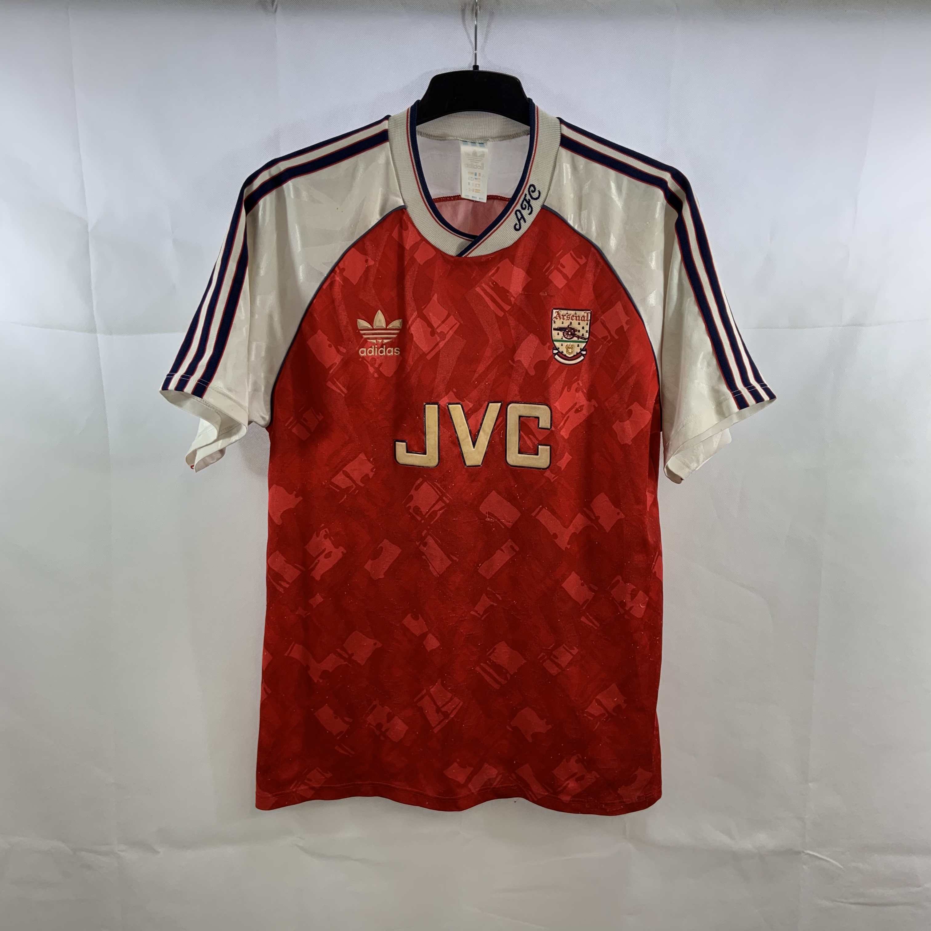 Arsenal Home Football Shirt 1990/92 Adults XL Adidas F729 – Historic ...