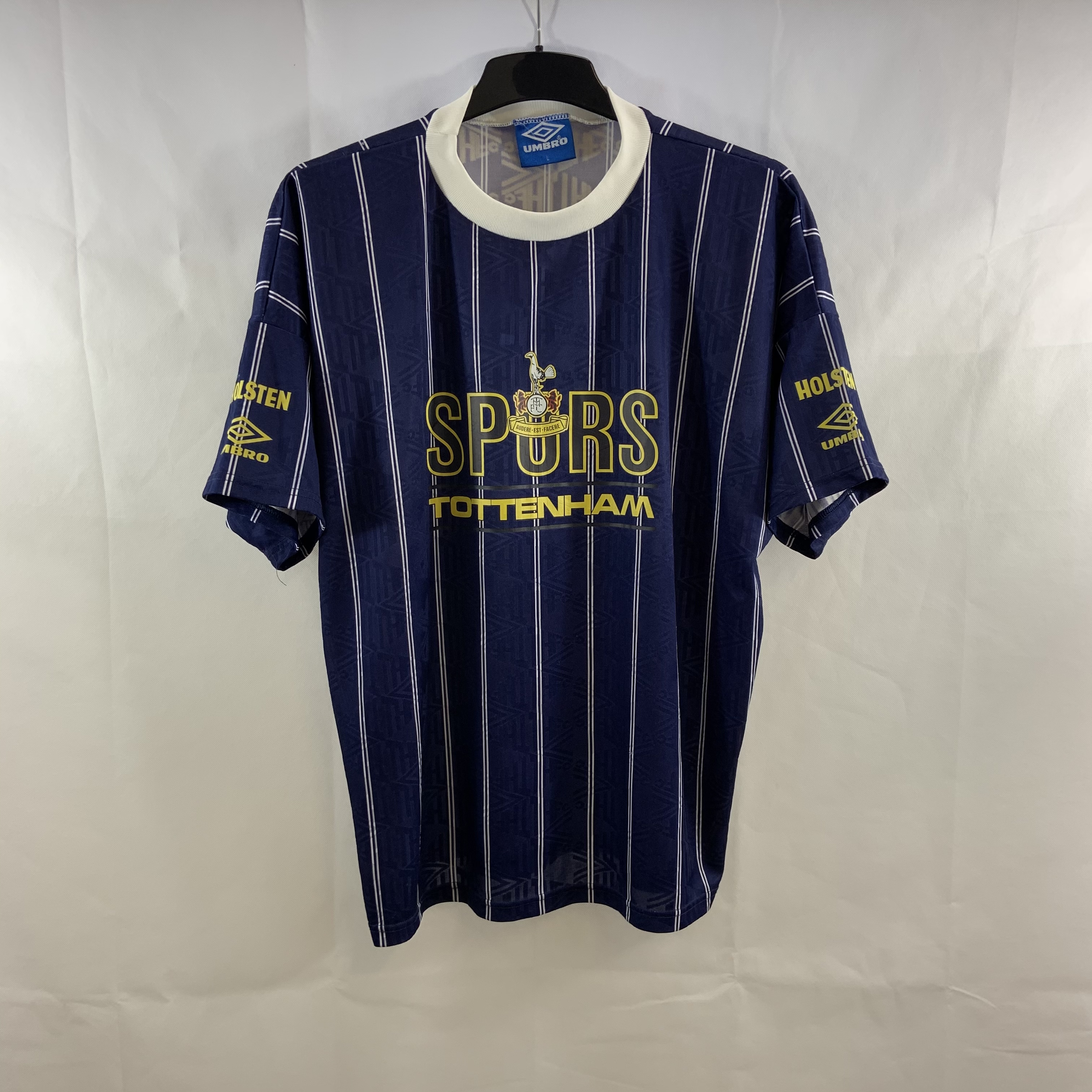 Vintage 90s Navy Umbro Tottenham Hotspur 1992/94 Tracksuit Top
