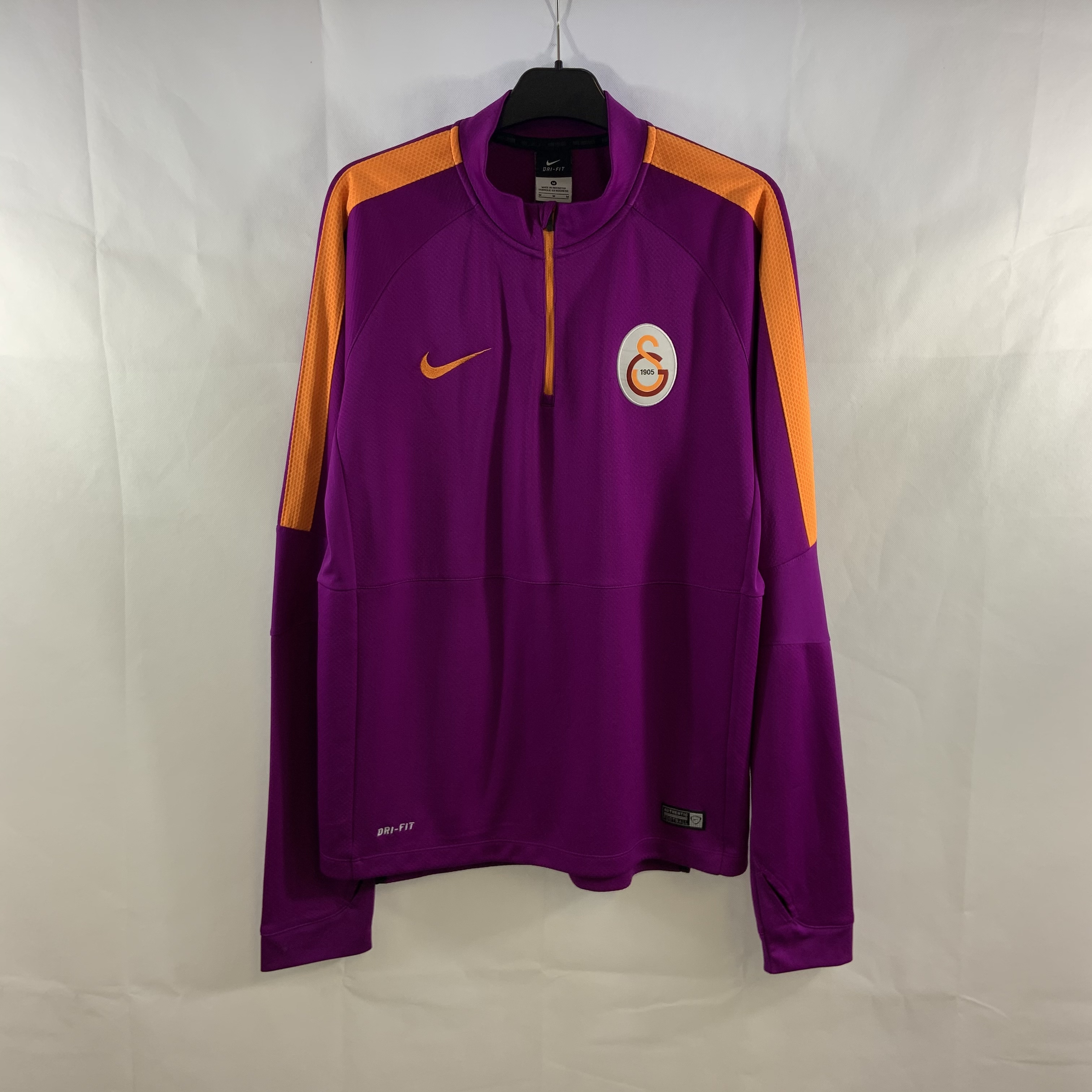 Galatasaray 1/2 Zip Drill Football Jacket 2014/15 Adults Medium Nike ...