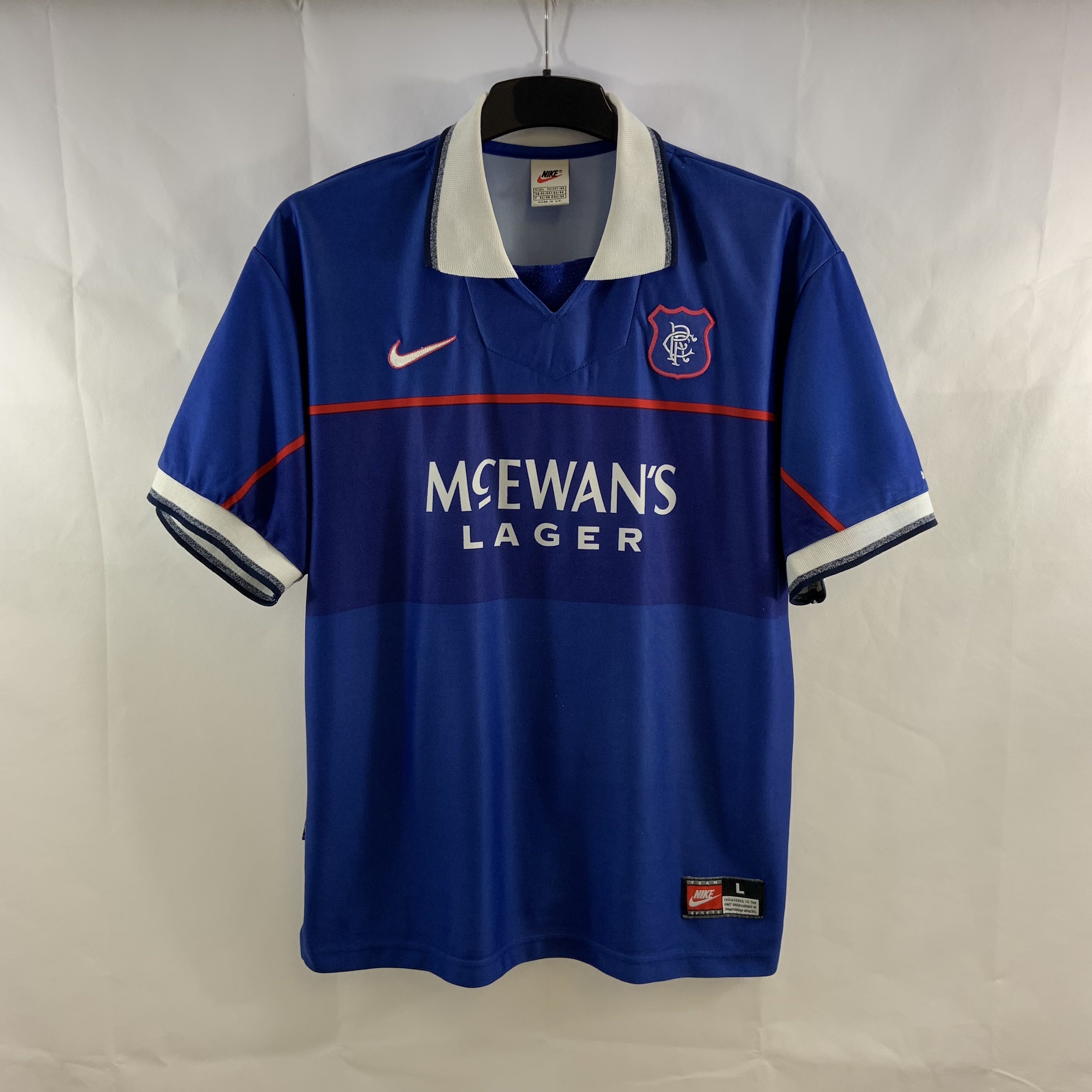 Rangers 1997/98 Home Nike Shirt – Premier Retros