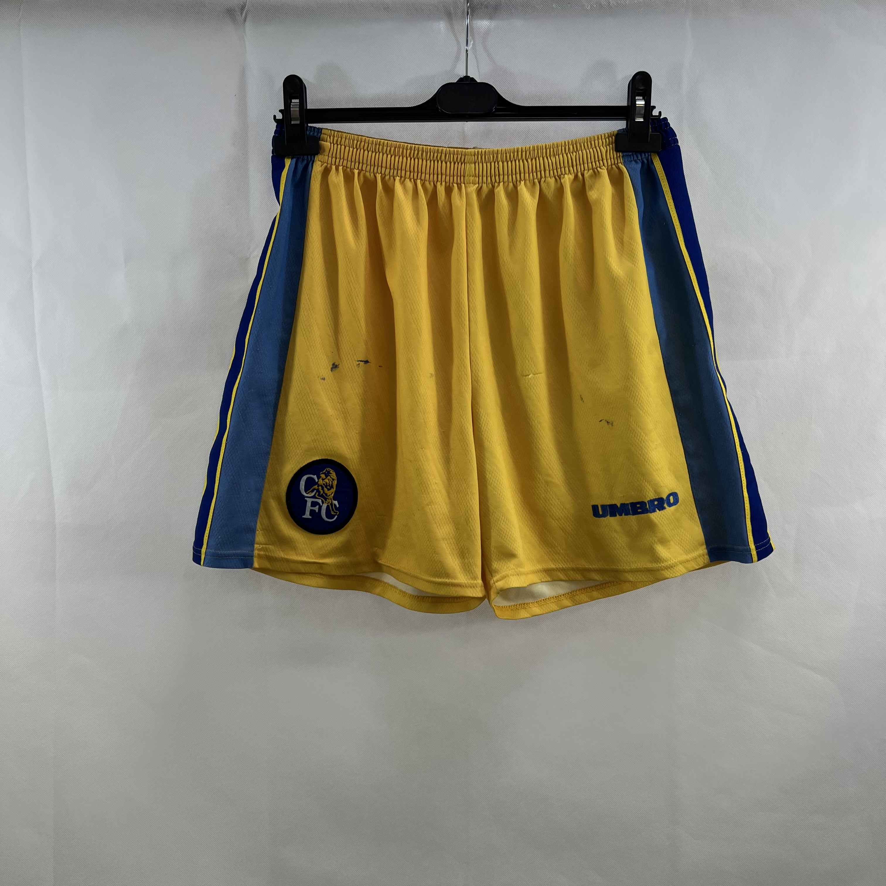 Chelsea Away Football Shorts 1996/98 Adults Large Umbro B848 ...