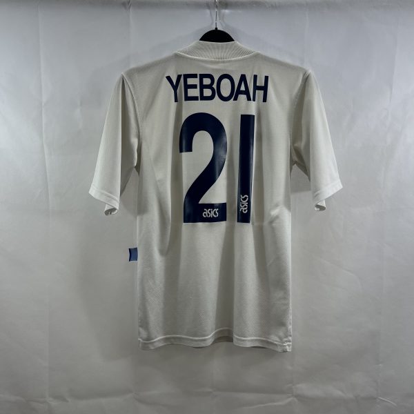 Leeds United Yeboah 21 Home Coca-Cola Cup Final 1996 Football Shirt (S ...