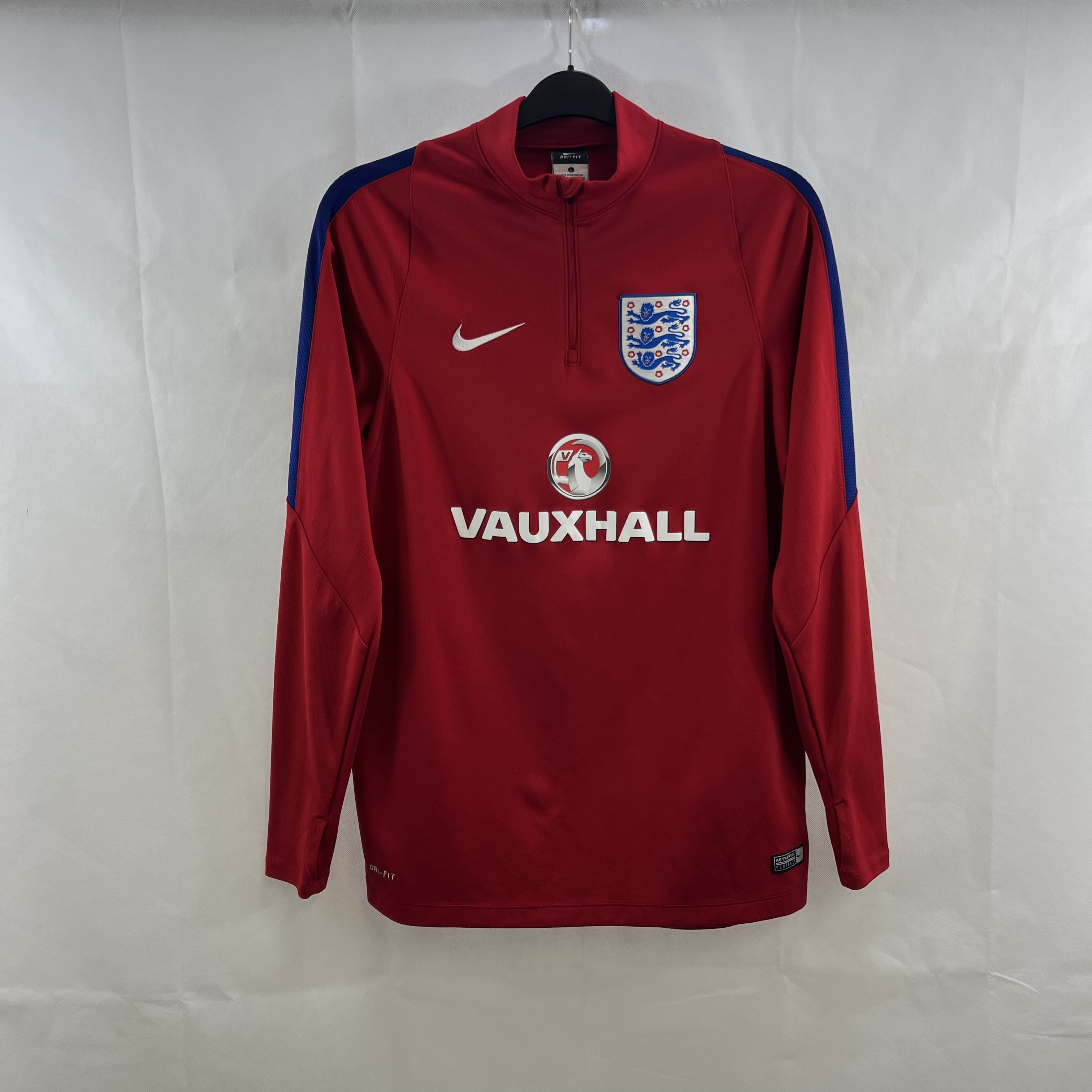 England Drill Football Jacket 2016/17 Adults Large Nike B633 – Historic ...