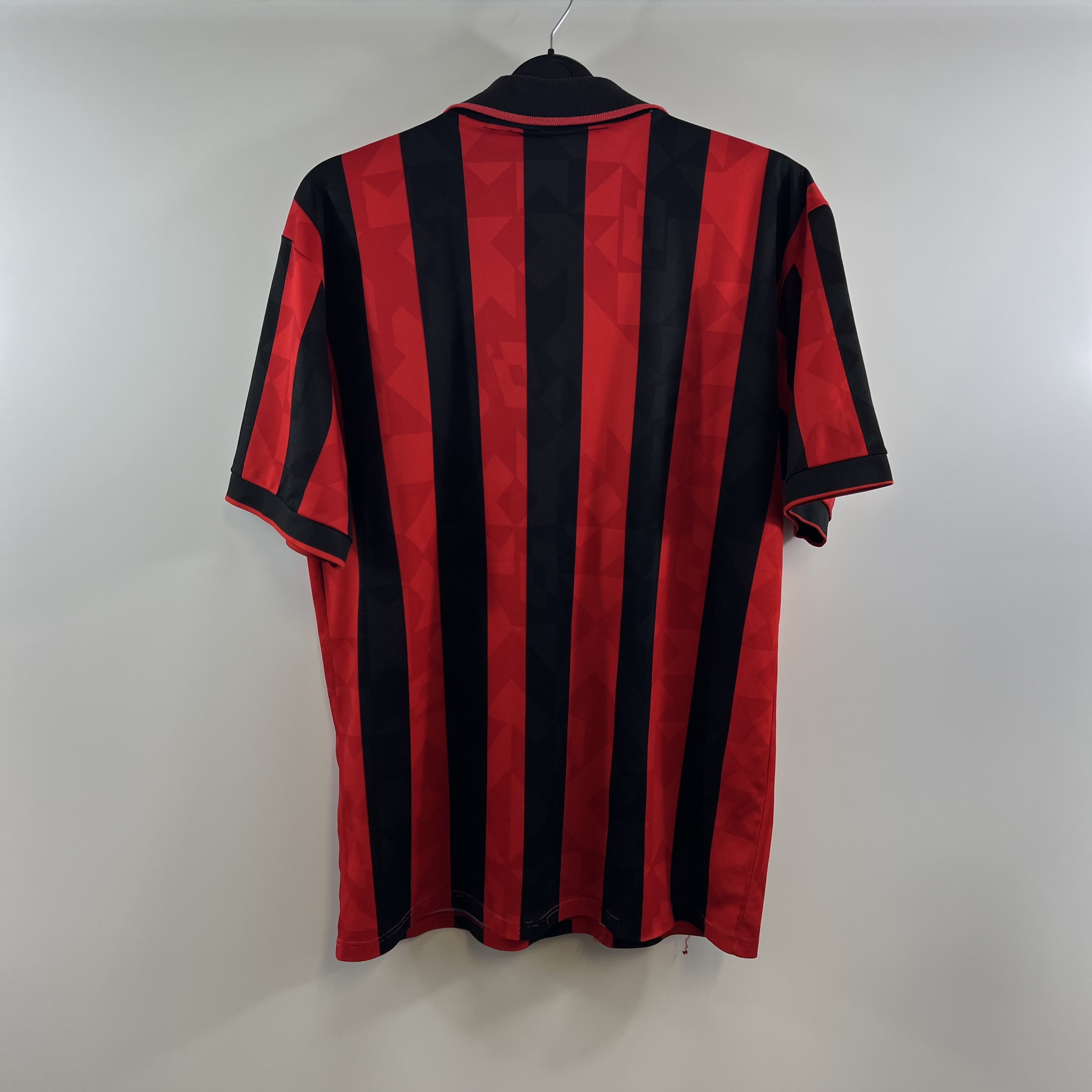 AC Milan Home Football Shirt 1993/94 Adults Large Lotto A856 – Historic ...