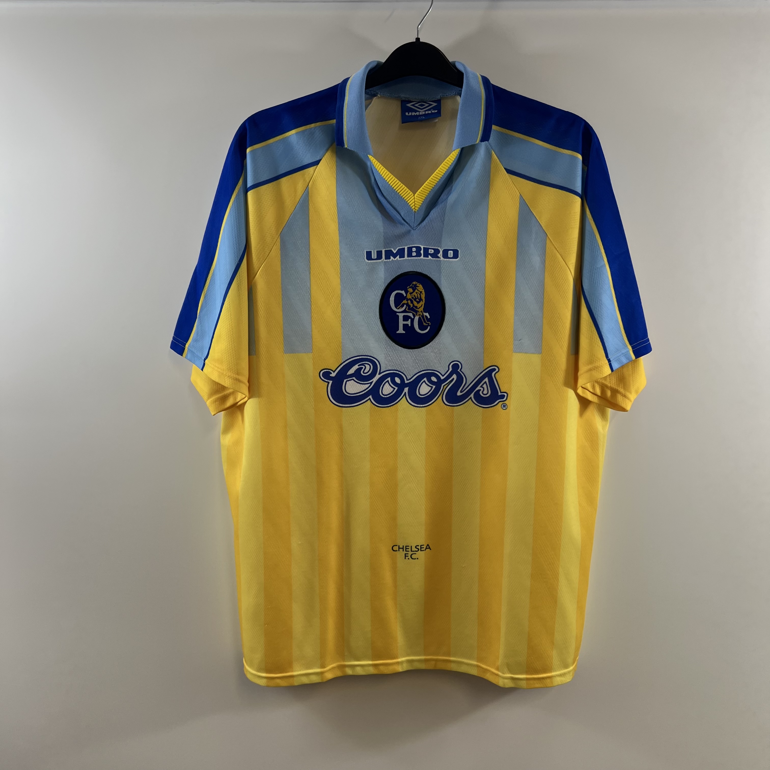 Chelsea Away Football Shirt 1996/97 Adults XXL Umbro C585