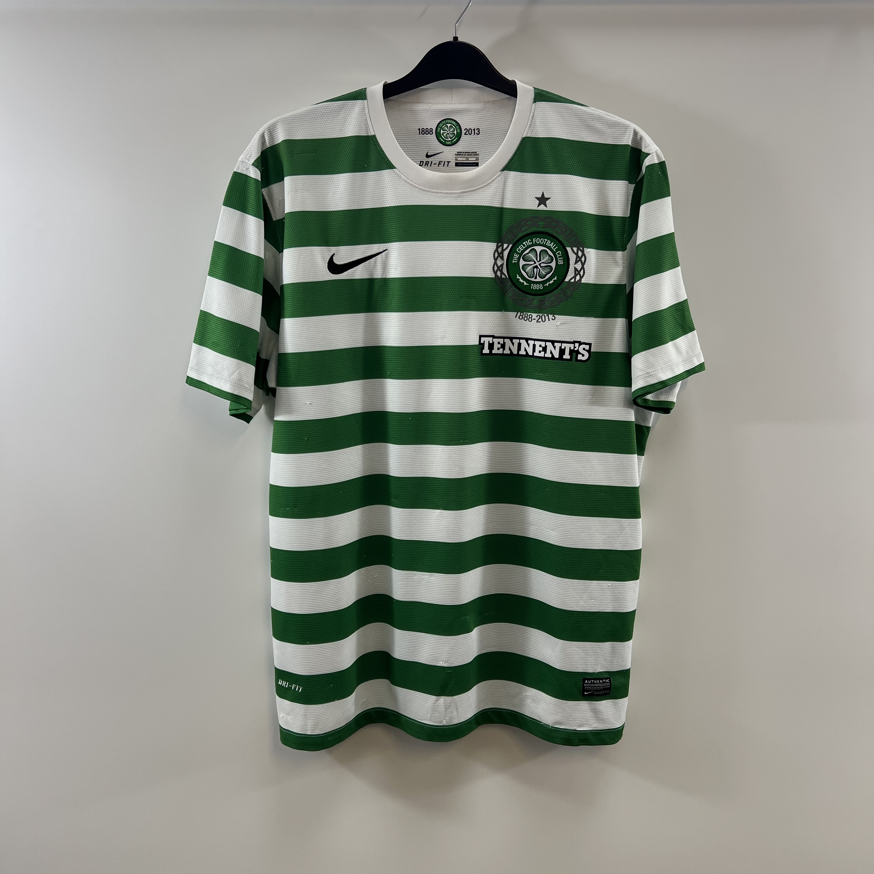 Celtic 12/13 Nike 125th Anniversary Home Kit - Football Shirt Culture -  Latest Football Kit News and More