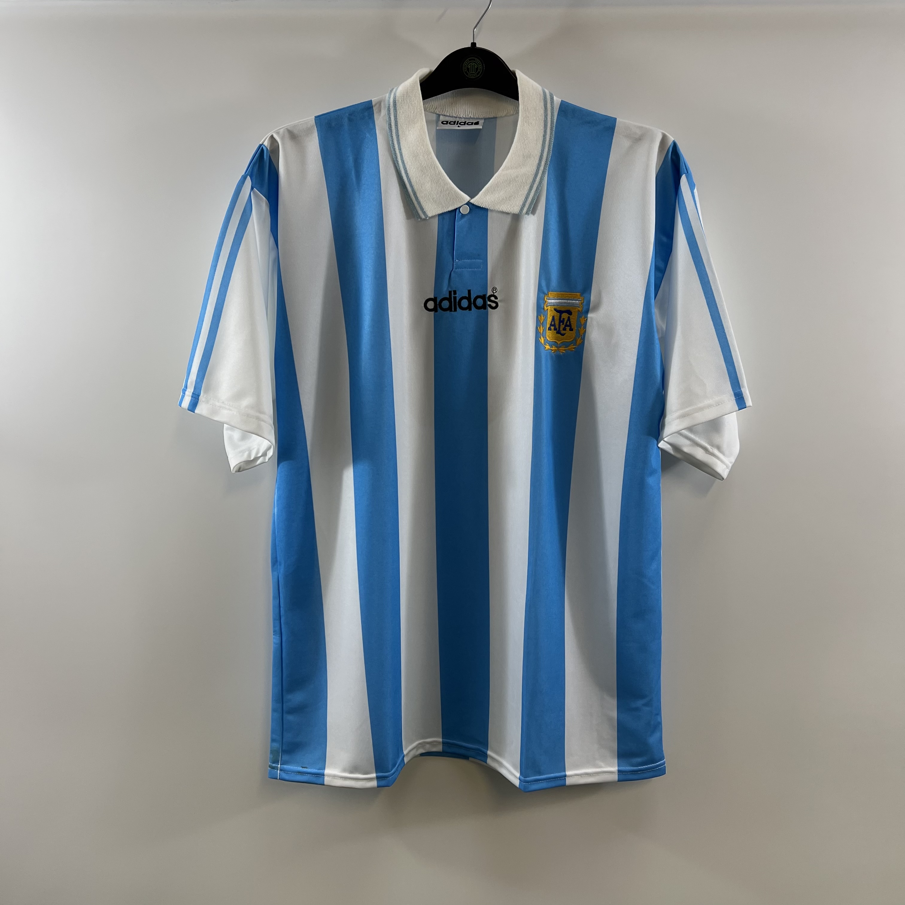 Argentina Matchworn Home Football Shirt 1994/95 Adults Large Adidas ...